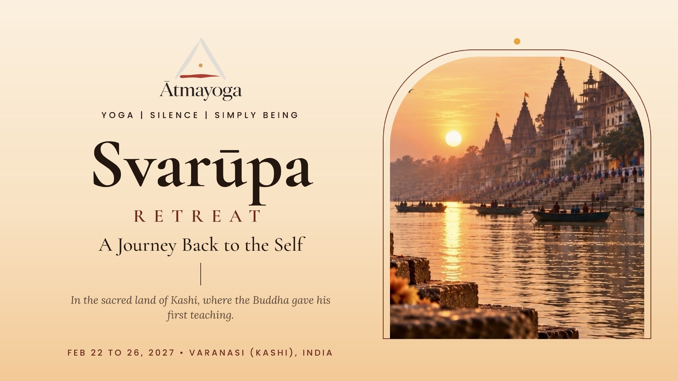 Cover of the Svarūpa retreat deck